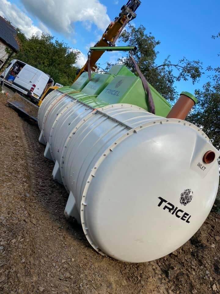 Installation of Tricel Novo UK 18